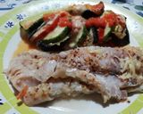Foto del paso 5 de la receta: Ratatouille (técnica mixta) con filet de pescado especiado