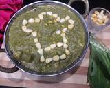 Palak mushroom corn with edible cookpad logo recipe step 7 photo