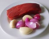 Hình bước làm 1 của món KHOAI TÂY xào thịt bò