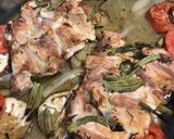 Foto del paso 4 de la receta: Pollo al horno con verduras