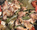 Foto del paso 4 de la receta: Pollo al horno con verduras