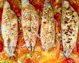 A picture of step 4 of Mackerel Fillet on a Fragrant Vegetable Pillow.