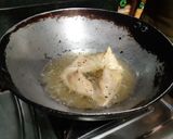 A picture of step 10 of Sabudana minty flavour samosa.