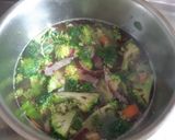 A picture of step 3 of Broccoli Soup.