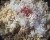 Foto del paso 3 de la receta: Hamburguesas de garbanzos veganas, dietéticas y económicas♡
