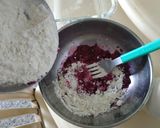 防疫營養滿分之低熱量火龍果鳳梨無油蛋糕的食譜步驟2照片