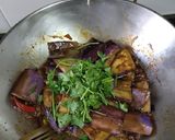 A picture of step 3 of Eggplant with Black Vinegar.