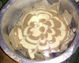 A picture of step 8 of Ginger marbel cake (no oven bake) #Healthybakingcontest.