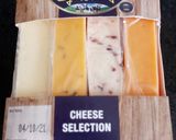 A picture of step 1 of My cheese wrapped in Pepperoni and Savoury Crackers 🤩.