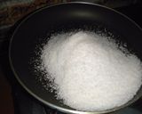 A picture of step 1 of Coconut Balls OR Coconut Mithaai.