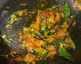 A picture of step 7 of Makhana chiwda.