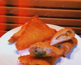 Foto langkah ke 6 dari resep Roti Goreng Isi Ragout.