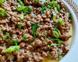 Foto langkah ke 7 dari resep Telur Kukus Daging Cincang.