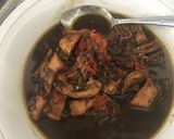 Foto langkah ke 3 dari resep Tumis cumi tinta hitam.