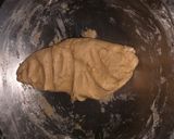 A picture of step 1 of Puri bhaji.