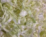 Hình bước làm 1 của món Canh bắp cải nấu tôm nõn khô