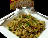 A picture of step 14 of Malai Boti Macaroni.