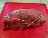 Foto del paso 4 de la receta Enrollado de ternera con espinacas y queso