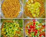 A picture of step 2 of Farali Bhel.