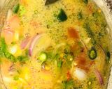 A picture of step 2 of Piyazi omelette💕پیازی آملیٹ💕.