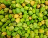 A picture of step 1 of Hara chana salad.
