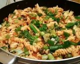 A picture of step 5 of Stir fry veggies Pasta.