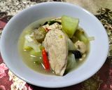 Foto langkah ke 6 dari resep Asem-asem Ayam Labu Siam.