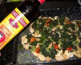 Foto del paso 7 de la receta: Pechuga de pollo a la mostaza con puerro y cachaca