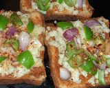 A picture of step 2 of Bread Pizza.