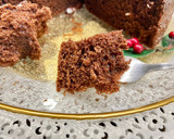 Foto del paso 14 de la receta: Pastel de Navidad con nata, chocolate y cerezas confitadas “sin gluten”