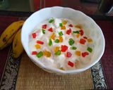 A picture of step 2 of Fruit cream.