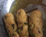 A picture of step 5 of Maggi noodles kabab.
