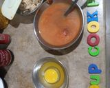 A picture of step 3 of Tomato hot and sour soup.