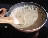 A picture of step 1 of Jaggery Halwa.