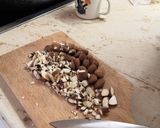 Gluténmentes, növényi tejes császármorzsa, pirított mandulával recept fázis 3 fotója