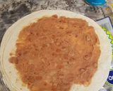 A picture of step 1 of Crispy Bean Burritos.