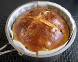 A picture of step 9 of Panettone Style Sweet Bread.