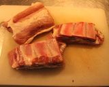 Foto del paso 2 de la receta Tipo asado de tira...pero de cerdo, con ensalada de..
