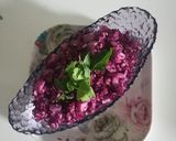 A picture of step 3 of Yam-age salad.