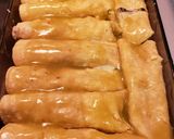 A picture of step 11 of Chicken Verde Enchiladas.