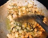 A picture of step 2 of Corn spaghetti.