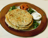 கொத்தமல்லி பீட்டா பிரட் (Pita bread ரெசிபி ஸ்டேப் 4 புகைப்படம்