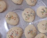 A picture of step 2 of Vanilla sprinkle butter Cookies.