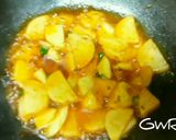 A picture of step 4 of Pearly Sago Pulav.