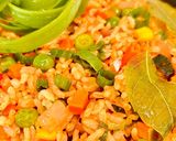 A picture of step 5 of Brown Vegetable Fried Rice.