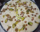 A picture of step 4 of Gehu ki Kheer.