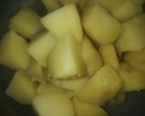 A picture of step 1 of Egg potatoes gravy.
