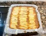 Foto del paso 9 de la receta: Pastel rústico de manzana, pasas y ron, sin gluten