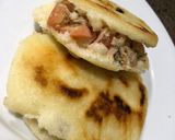 Foto del paso 3 de la receta: Arepas con atún