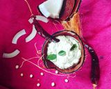 A picture of step 4 of Coconut chutney.